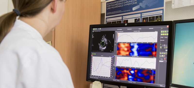 CAVA-ADHF-DZHK10 - Ultrasound evaluation of the inferior vena cava in addition to clinical assessment to guide decongestion in acute decompensated heart failure: a pilot study (CAVA-ADHF-DZHK10)